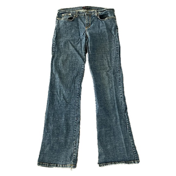 Eunina Women’s Wide Leg Jeans Size 13 Blue - Picture 1 of 5